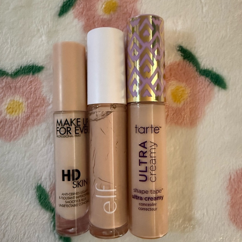 Make Up For Ever and Tarte Concealer Set
